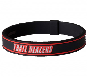 PORTLAND TRAILBLAZERS TITANIUM TEAM BRACELET