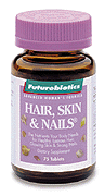 HAIR SKIN AND NAILS 135 Tabs