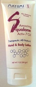 MAYUMI OLIVE SQUALANE ACTIV7 OIL HAND AND BODY LOTION