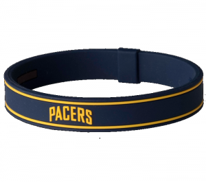 INDIANA PACERS TITANIUM TEAM BRACELET