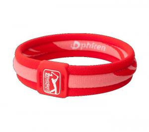 PGA TOUR TITANIUM X30 BRACELET RED